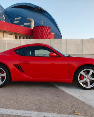 Cayman 987 3.4 S 295cv Rossa MANUALE Full Service