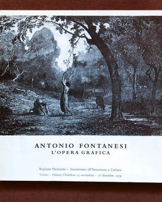 Antonio Fontanesi - opera grafica - mostra 1979