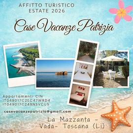 Casa Vacanze mare La Mazzanta (Li) Toscana