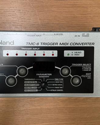 ROLAND TMC-6 - Convertitore Trigger-MIDI NUOVO