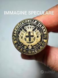 Raro timbro Agenzia delle Tasse Cerignola Fg '800