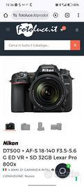 fotocamera Nikon d 7500