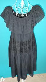 abito twinset estivo nero 