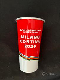 Bicchiere Coca Cola Milano Cortina 2026