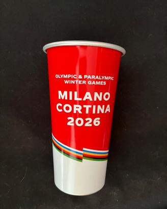 Bicchiere Coca Cola Milano Cortina 2026