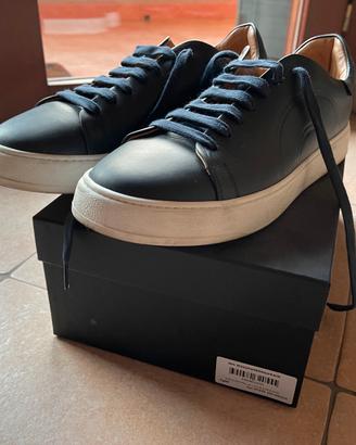 Liujo sneakers pelle blu, taglia 44