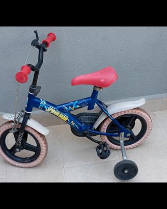 Bicicletta per bambini  con rotelle 