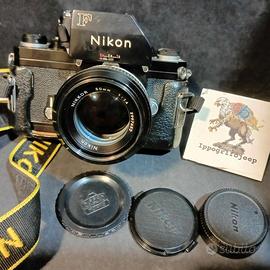 Nikon F Apollo Black Photomic + 50 mm f 1.4 pre ai