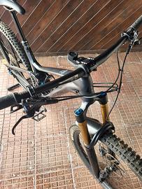 mtb Lapierre zesty 9.9 in carbonio. 