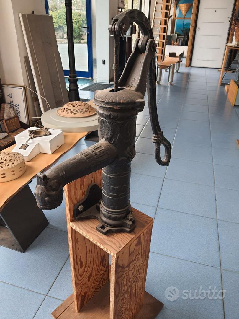 VIDAXL - Pompa D'acqua Da Giardino Con Supporto In Ghisa - Foto 7