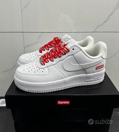 Nike Air Force 1 Low Supreme White EU45