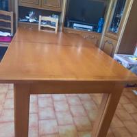 Tavolo legno massello allungabile fino a 380 cm