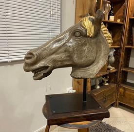 Scultura Cavallo in resina
