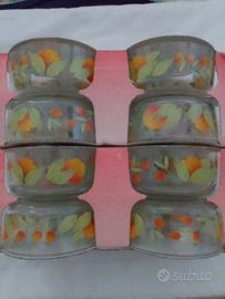 set 8 coppette macedonia vintage