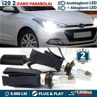 Kit Full LED H4 per Fari HYUNDAI i20 2 Luci CANbus
