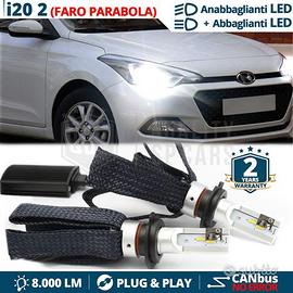 Kit Full LED H4 per Fari HYUNDAI i20 2 Luci CANbus