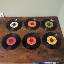 Lotto 11 vinili 45 giri vintage anni 70 80 Mina