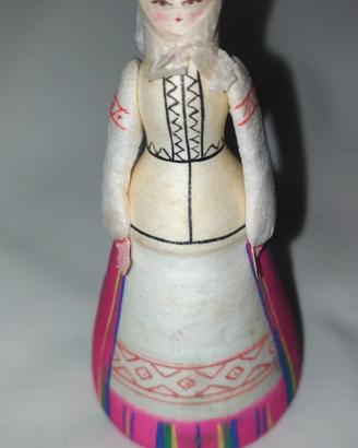 Bambola Russa Papier Mache (Bielorussia)