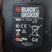 batteria black Decker  h1 a12e