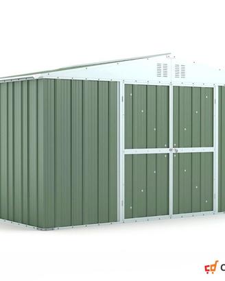 Box lamiera deposito Acciaio 403x269cm verde