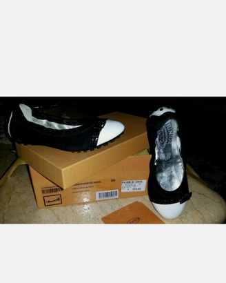 Tod's junior ballerina bimba bambina mis 29 nero b