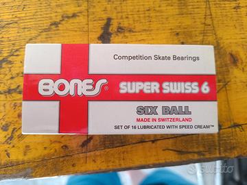 cuscinetti pattinaggio Bones super swiss 6