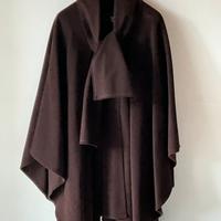 Mantella vintage in pura lana vergine