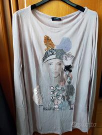 Maglia lunga MAX&CO, color rosa carne, mis.XL.