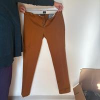 Pantaloni eleganti uomo marrone