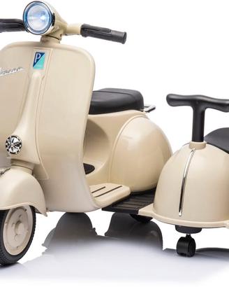 Vespa elettrica con sidecar