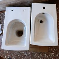 Rubinetteria e sanitari bagno Bidet wc lavandino