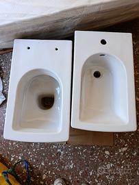 Rubinetteria e sanitari bagno Bidet wc lavandino