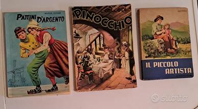 3 libri d’epoca per ragazzi