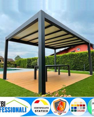 Pergotenda pergola gazebo tettoia telo pensilina