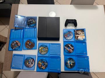 Ps 4 + 1 joystick +9 giochi