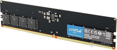 DDR5 CRUCIAL 16GB PC5600 MHZ Memorie PC XMP AMD