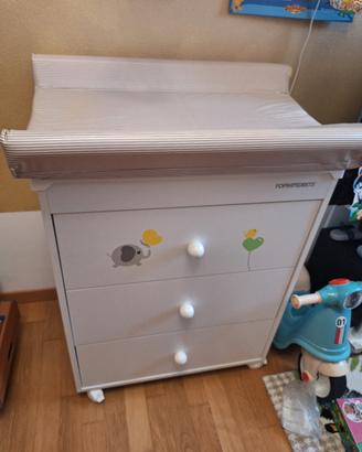 Fasciatoio/cassettiera foppapedretti