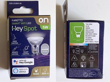 Lampadina Led 5W smart wifi con controllo da App