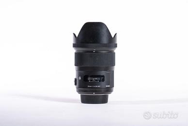 SIGMA ART 35 F 1.4 (x Nikon) + NIKON FTZ ADATTATOR