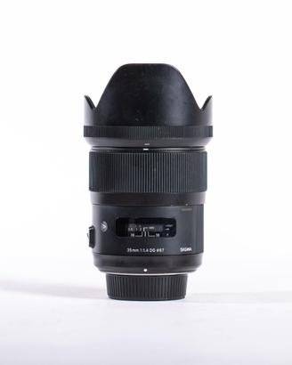 SIGMA ART 35 F 1.4 (x Nikon) + NIKON FTZ ADATTATOR