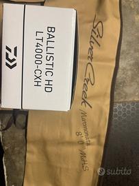 Combo marmorata daiwa ballistic - silver creek
