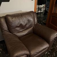 Divano e 2 Poltrone PELLE Natuzzi - Come Nuovi