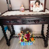 Scrivania d’epoca francese antiquariato Luigi XVI