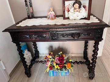 Scrivania d’epoca francese antiquariato Luigi XVI