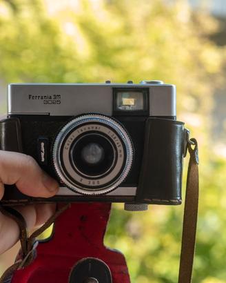 Fotocamera Vintage Ferrania Tanit 35mm + Custodia