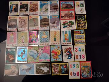 Carte e figurine collezioni miste 