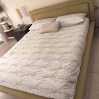 Letto Berloni matrimoniale con materasso Dorelan