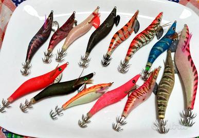 TOTANARE varie- artificiali EGI -PESCA seppie etc.