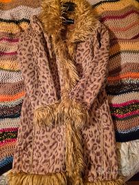 giacca leopardata