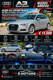Audi A3 Sportback 1.6 Tdi 116Cv S-Tronic Design